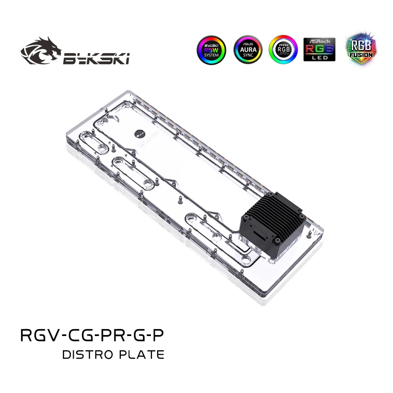 BYKSKI RGV-CG-PR-G-P Acryl-Tan – Distro Plate Ddc Pump Combo Bewertung und Preis